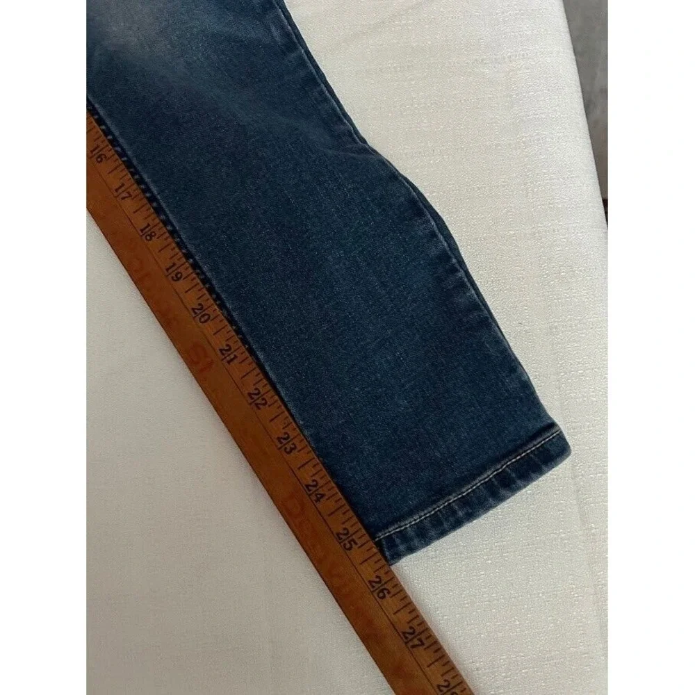 Justice Mid Rise Super Skinny Jeans Girl's 12 distresed‎